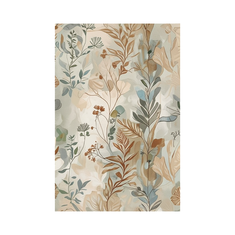 Neutral Botanical Rug