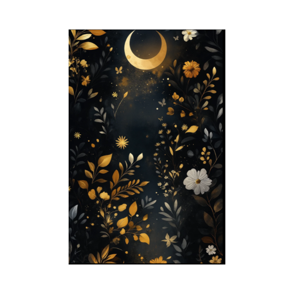 Floral Moon Rug