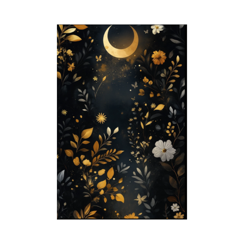 Floral Moon Rug