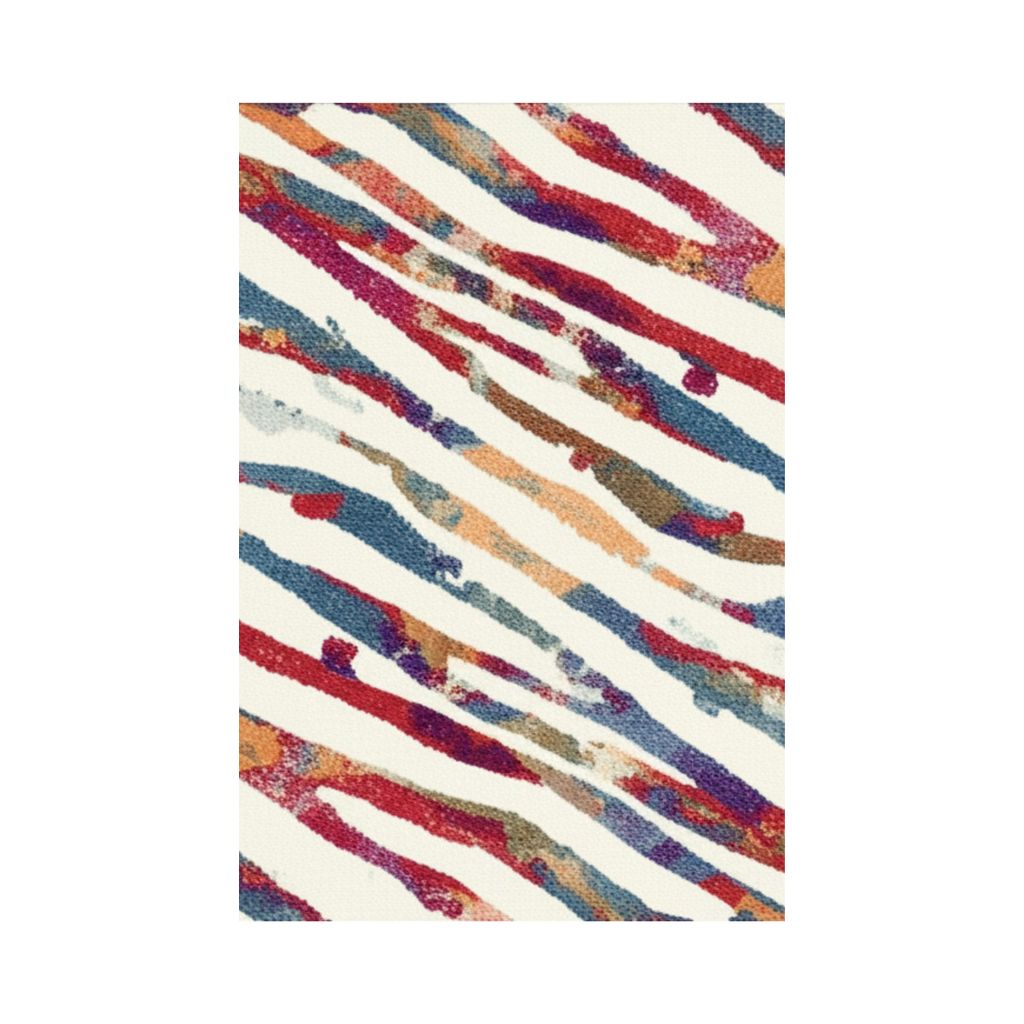 Abstract Painted Stripes