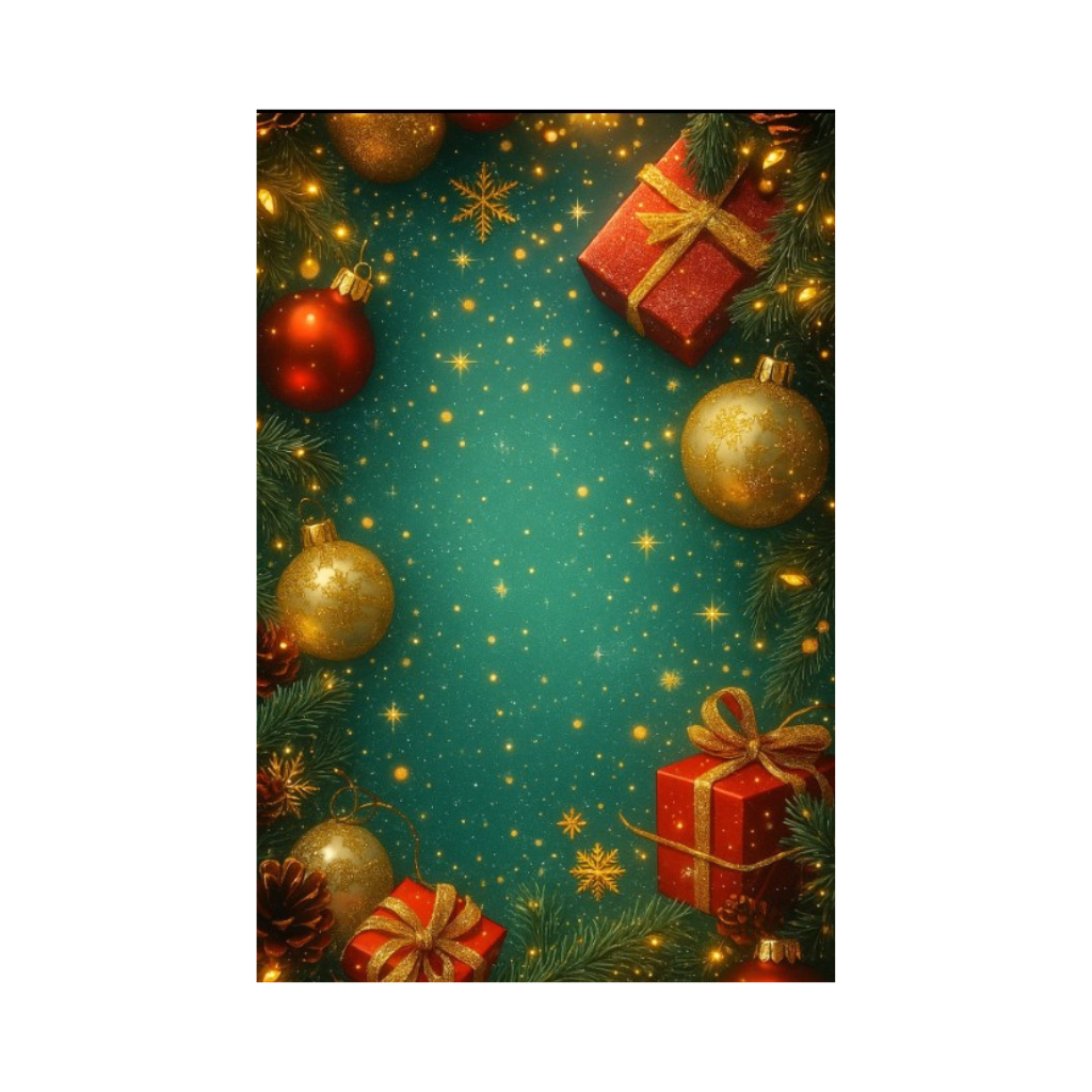 Christmas Ornament Rug