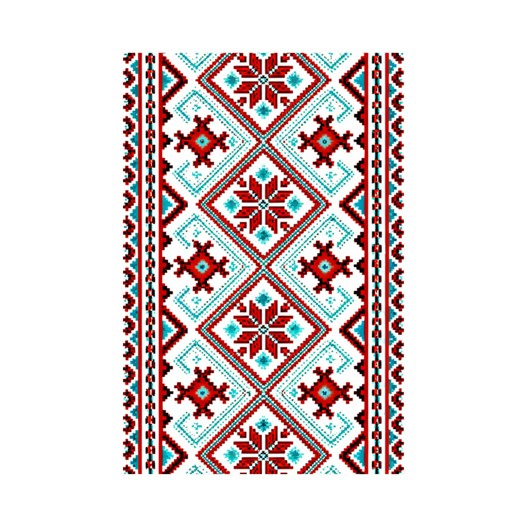 Ethnic Red Rug