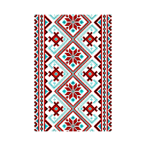 Ethnic Red Rug