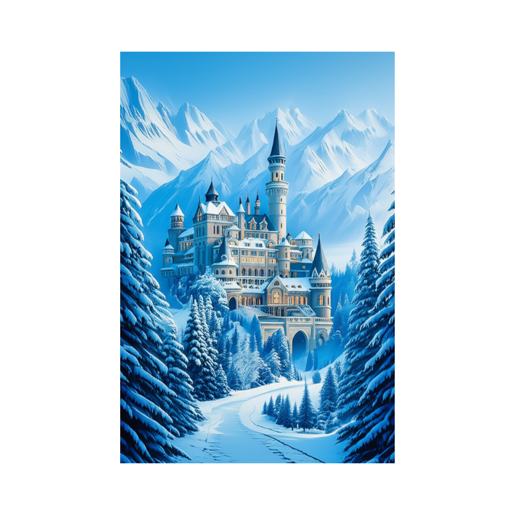 Winter Castle Rug