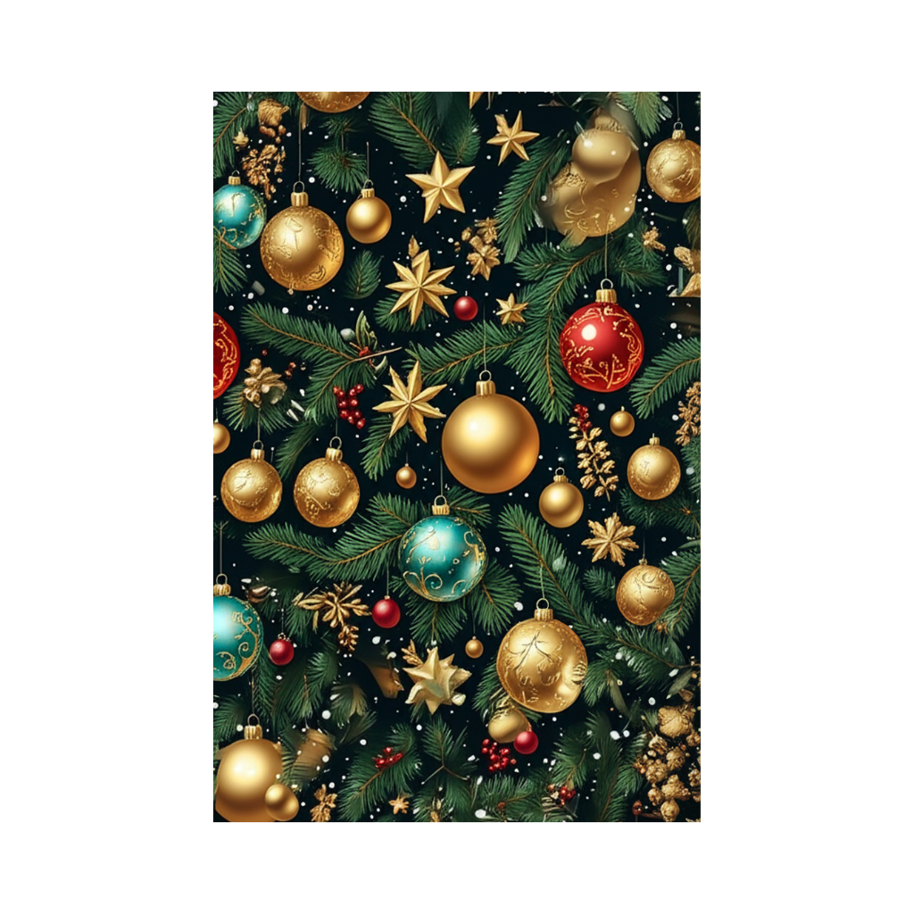 Holiday Ornament Rug