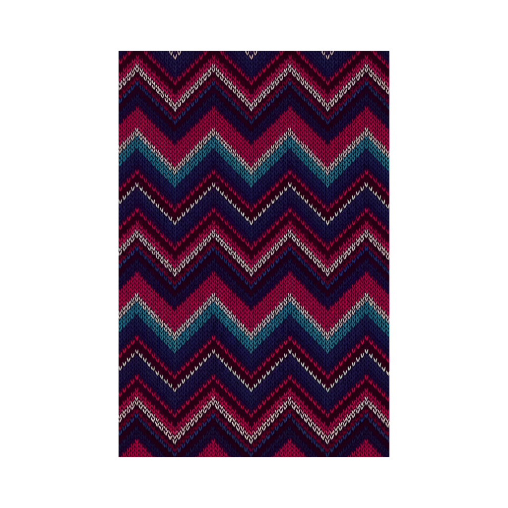 Chevron Knit Rug