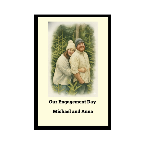 Custom Painted Portrait Rug