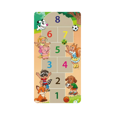 Hopscotch Game Rug