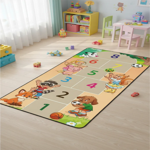 Hopscotch Game Rug