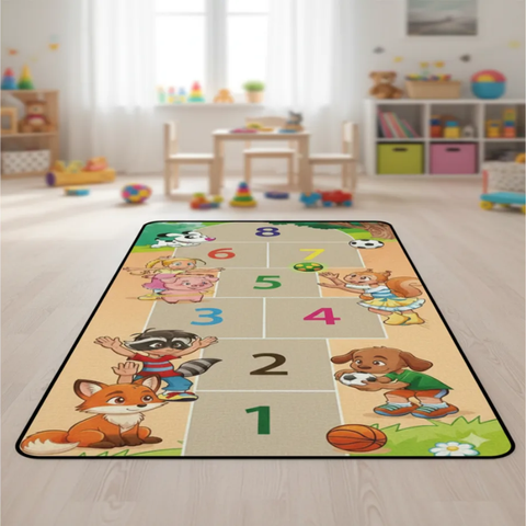 Hopscotch Game Rug