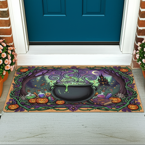 Halloween Brew Doormat