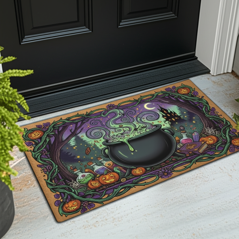 Halloween Brew Doormat