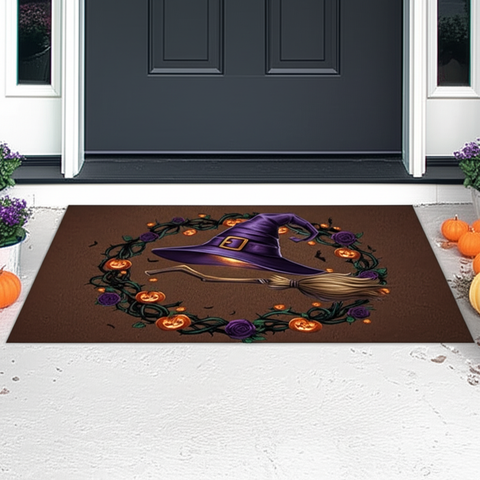 Halloween Witch Doormat