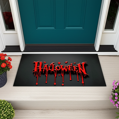 Halloween Drip Doormat