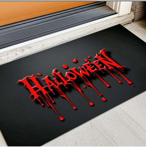 Halloween Drip Doormat