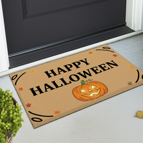 Halloween Pumpkin Doormat