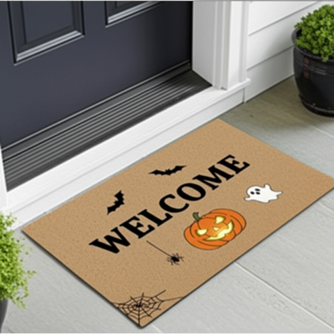 Halloween Welcome Doormat
