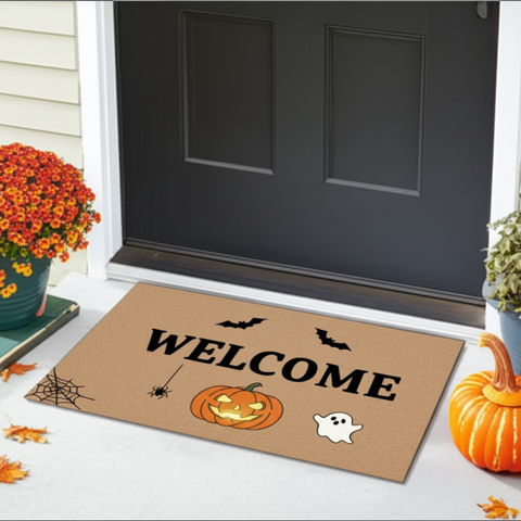 Halloween Welcome Doormat