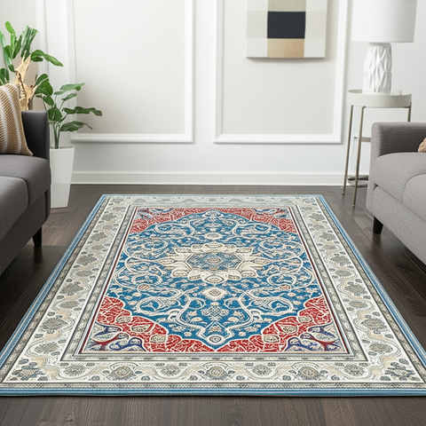 Floral Medallion Rug