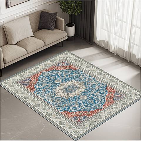 Floral Medallion Rug
