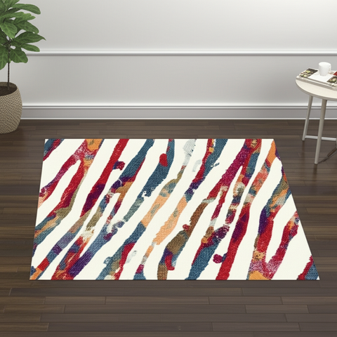 Abstract Painted Stripes