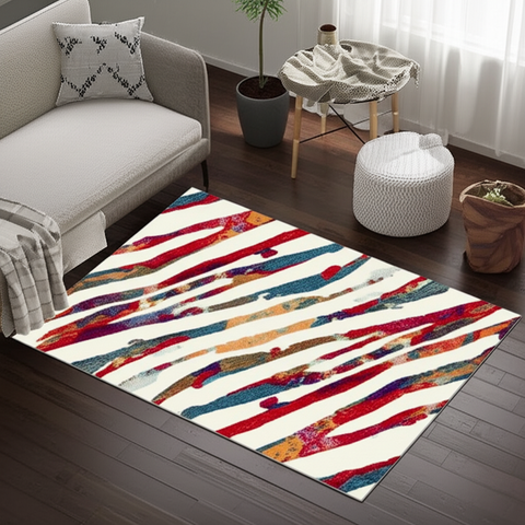 Abstract Painted Stripes