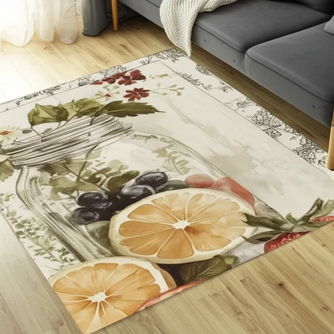 Fruity Still Life Rug