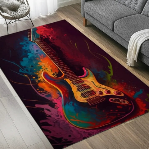 Electric Guitar Rug