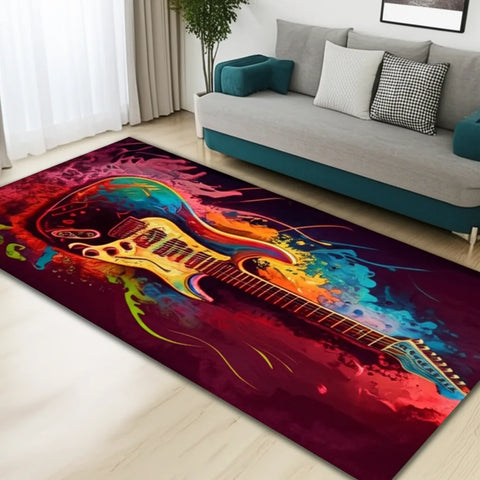 Electric Guitar Rug