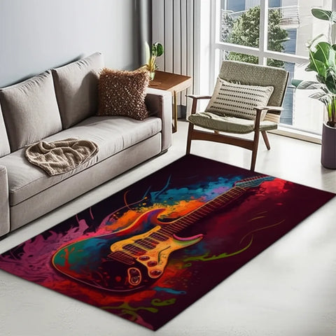 Electric Guitar Rug