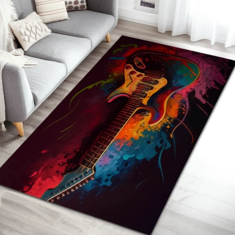 Electric Guitar Rug