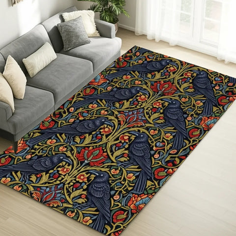 Gothic Crow Rug