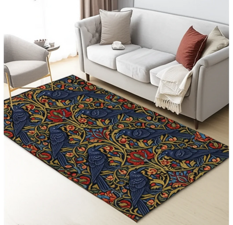 Gothic Crow Rug