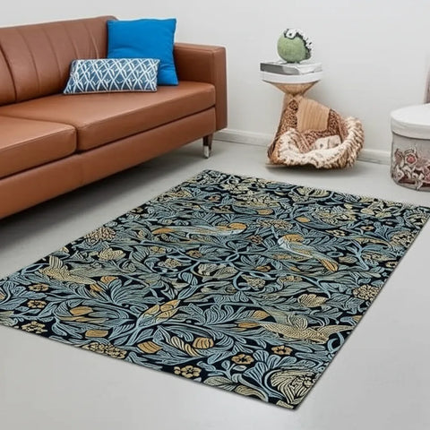 Floral Bird Rug