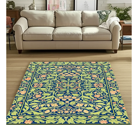 Vintage Floral Rug