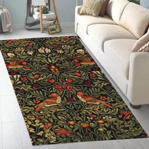 Vintage Bird Rug