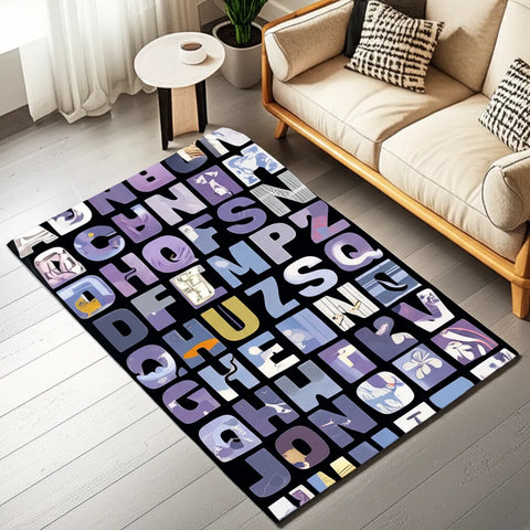 Alphabet Rug Design