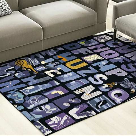 Alphabet Rug Design