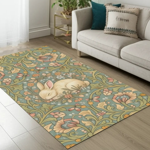 Vintage Bunny Rug