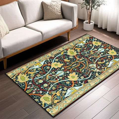 Vintage Floral Rug