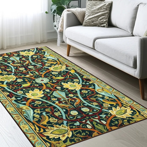 Vintage Floral Rug