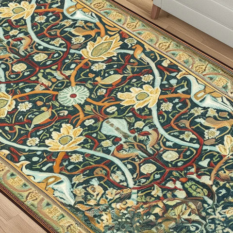 Vintage Floral Rug
