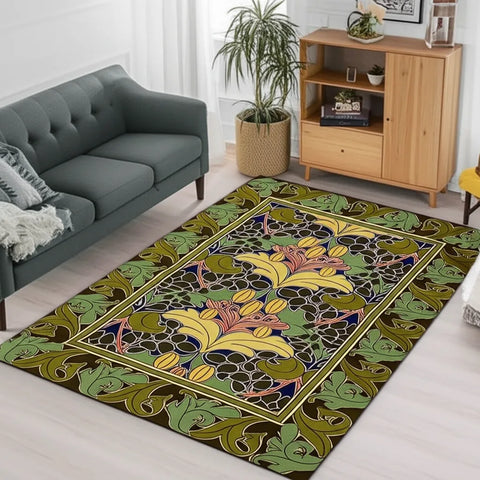 Vintage Floral Rug