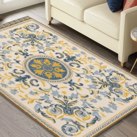 Floral Medallion Rug