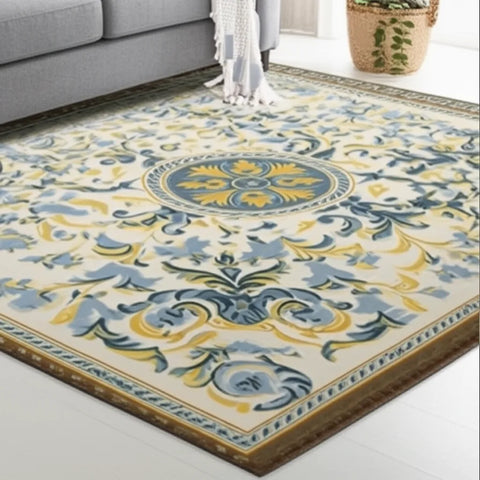 Floral Medallion Rug