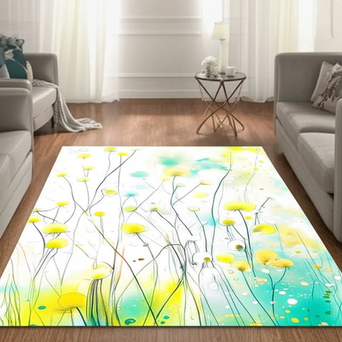 Floral Field Rug