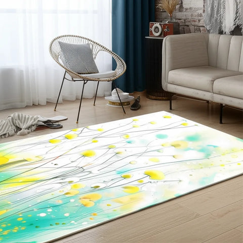 Floral Field Rug