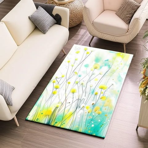 Floral Field Rug