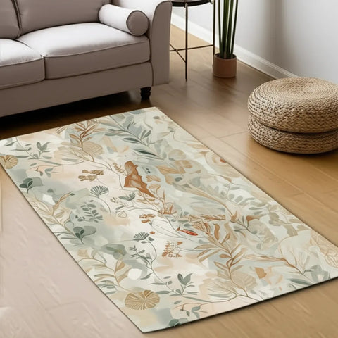 Neutral Botanical Rug