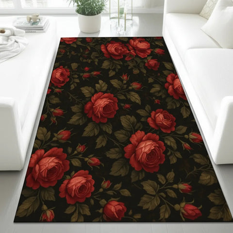 Vintage Floral Rug